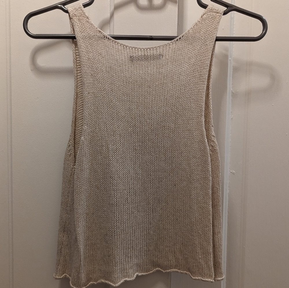 Brandy Melville Knit Crop Top Tank - Picture 4 of 6
